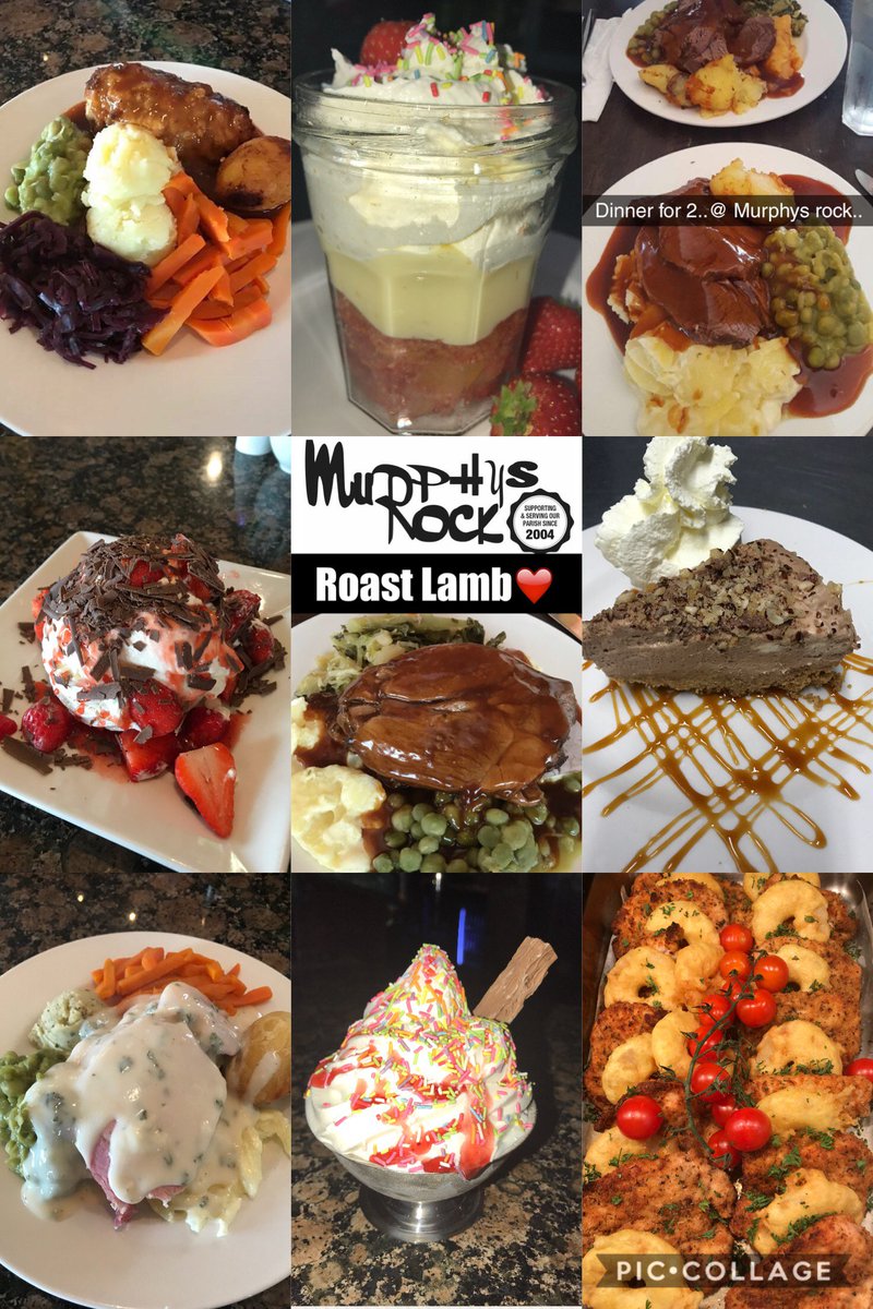 MurphysRockBar's tweet photo. When Murphys Rock nails Sunday Carvery Lunch!!
Serving Carvery Lunch from 12-3pm every Sunday .. with a choice of 7 mouth Watering Honest to God Delicious Roasts !!
#murphysrockbar #fresh #food #daily #13years #2018 #thisisouryear https://t.co/6yeraRloB8