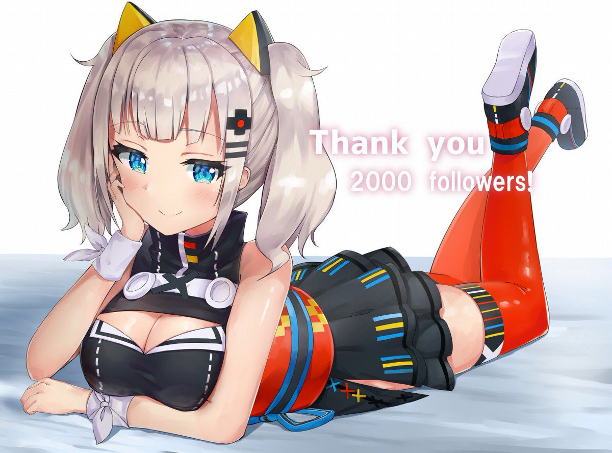 輝夜月 「遅くなりましたが、フォロワーさんが2000人を超えたので記念に輝夜月ちゃん描きま」|らっち。のイラスト