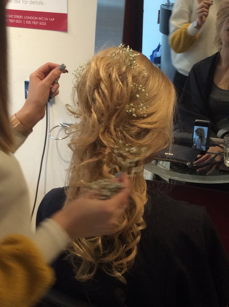 CVHair's tweet photo. Early morning Bridal hairstyle 7am start https://t.co/UJGfmSz95Q