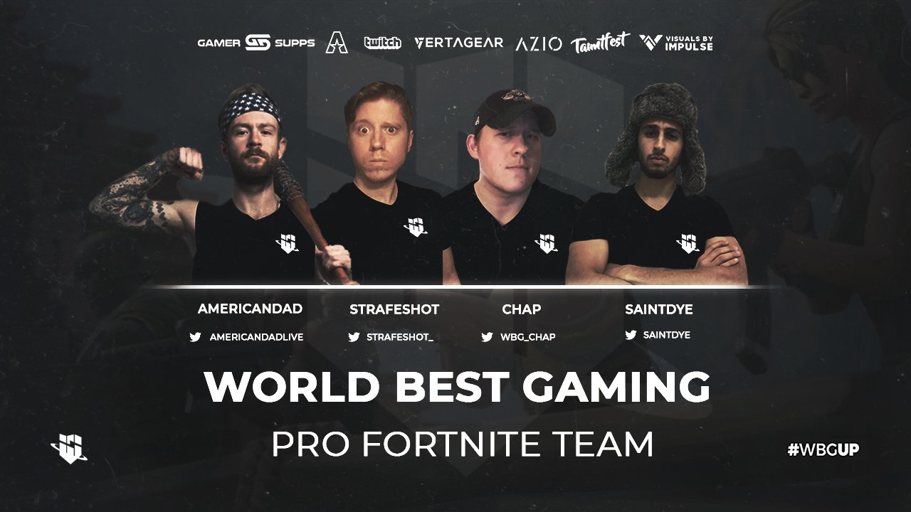 Wbg Fortnite Team Fortnite Free Skin Fortnite Free Skin