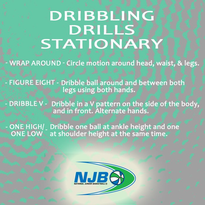 NJBLOfficial's tweet photo. Here are some stationary drills you can use to help improve ball handling. Do these @ home, leading up 2 practice, or waiting for your next game to start. 

Learn more @ https://t.co/YxleojvnSW

#njb18 #practice #practicemakesperfect #improvement #fundamentals #kids #coaching https://t.co/8KEis8UMtg