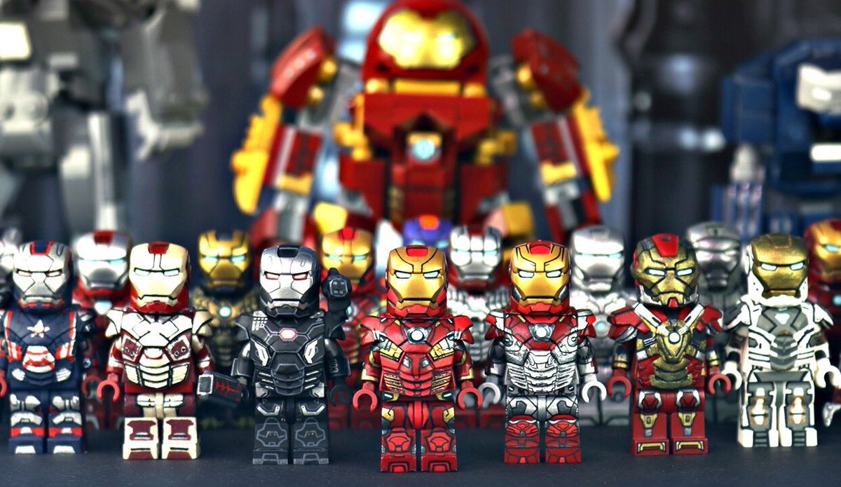 every lego iron man