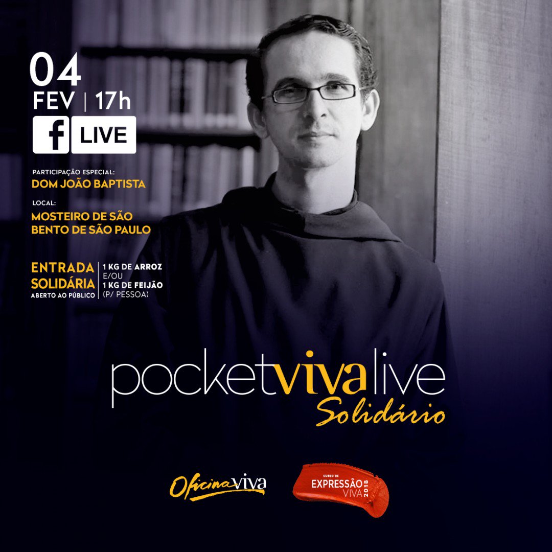 oficina_viva's tweet photo. Amanhã (05) o Pocket Viva Live Solidário da turma #CEV2018 de São Paulo com Zi... https://t.co/hi1vflXKOr https://t.co/sRyglPQCGc