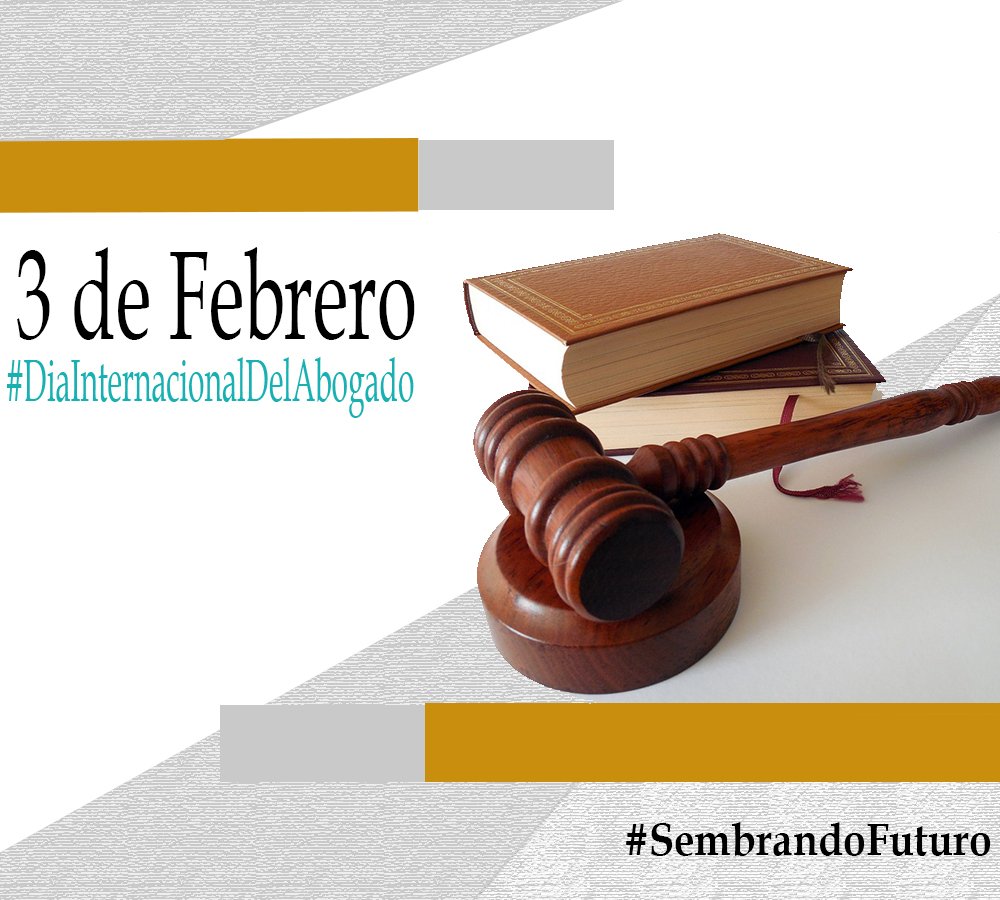 Admiración y afecto a todos mis familiares y amigos que decidieron formarse y servir como abogados, esta bonita profesión merece todos mis elogios y hoy en su día un abrazo fraterno para todos ellos, feliz día del Abogado