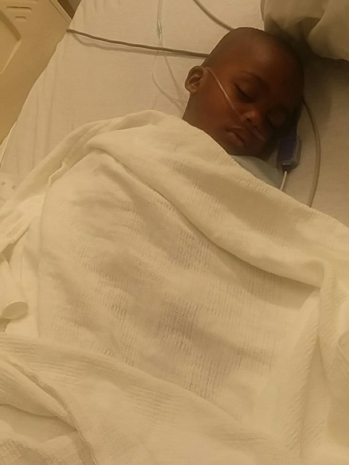 IM_DatSameBitch's tweet image. Baby sleeping good love u son 😗