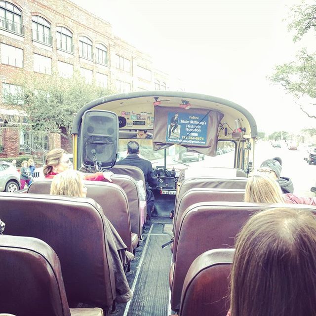 PhotosByNatacha's tweet photo. Work a #historichouston tour on the #houstonhistorybus this morning with the #PanAmericanRoundTableOfHouston today https://t.co/SKs34GZaGN https://t.co/5ySE2FYMAr