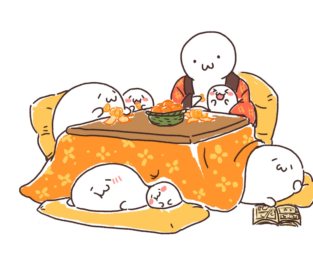 グレー あざらしさん コタツでおみかんやで あざらしさん グレー あざらしさん コタツでおみかんやで あざらしさん
