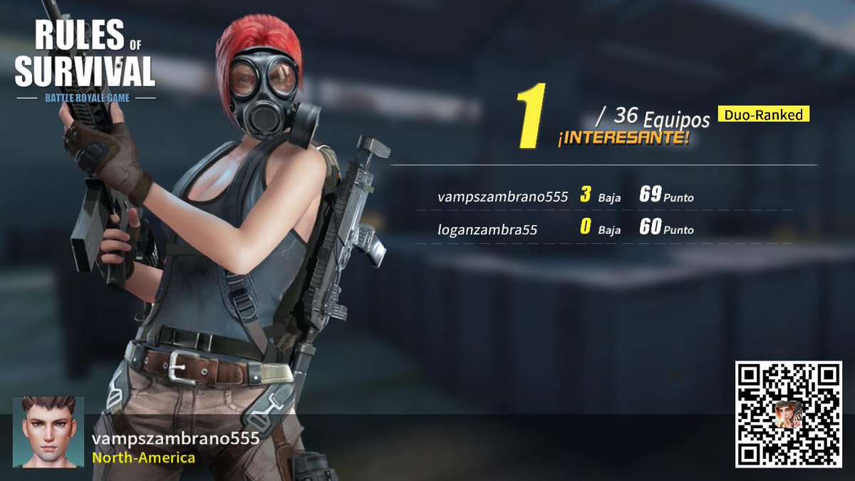 #RulesofSurvival