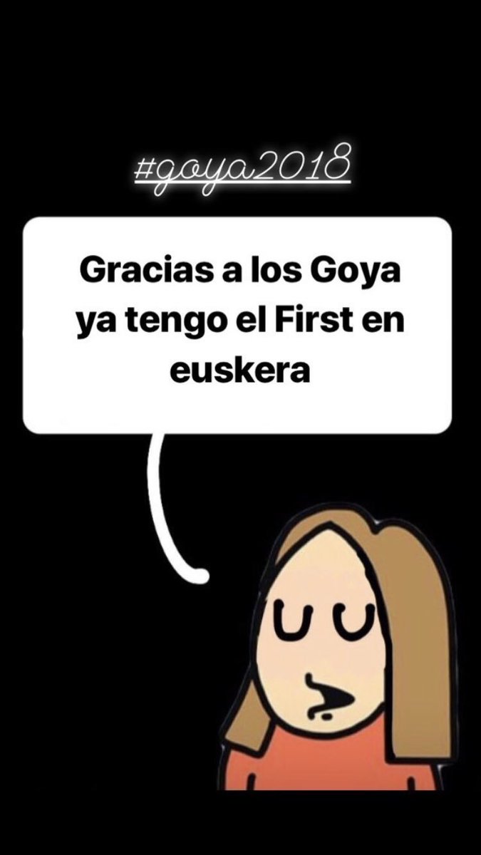 dolopb's tweet photo. 🤣🤣 #goya2018 #Handia https://t.co/gaA8mLuzot