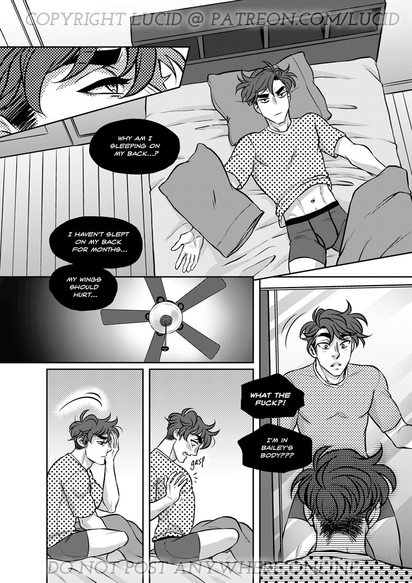 llllucid's tweet photo. The next NSFW doujinshi went up for $10+ patrons~ https://t.co/6pFcZm54Wf Gannet and Bailey swap bodies. :3c https://t.co/Ybrb1lpTZQ
