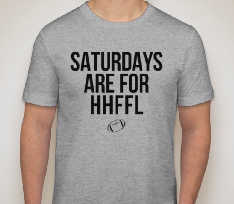 HHFFLeague's tweet photo. Only 20 shirts left! Either dm this account or talk to Reed, Andrew, Matthew, or Bobby if you want to buy one of these shirts for $15 https://t.co/LNB1LzQw9U