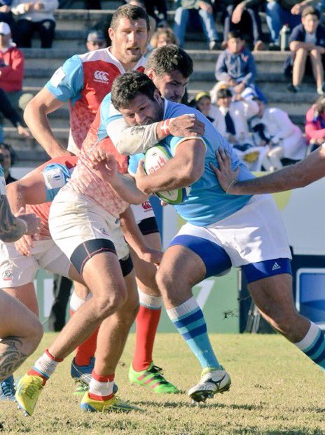 Munsterrugbyhq's tweet photo. Congratulations to former Munster star @MarioSagario and his @RugbyUruguay teammates who beat Canada 32-31 to win 70-60 on aggregate to qualify for Pool D in #RWC2019 #URUvCAN #SUAF https://t.co/WP52YrA2Pp