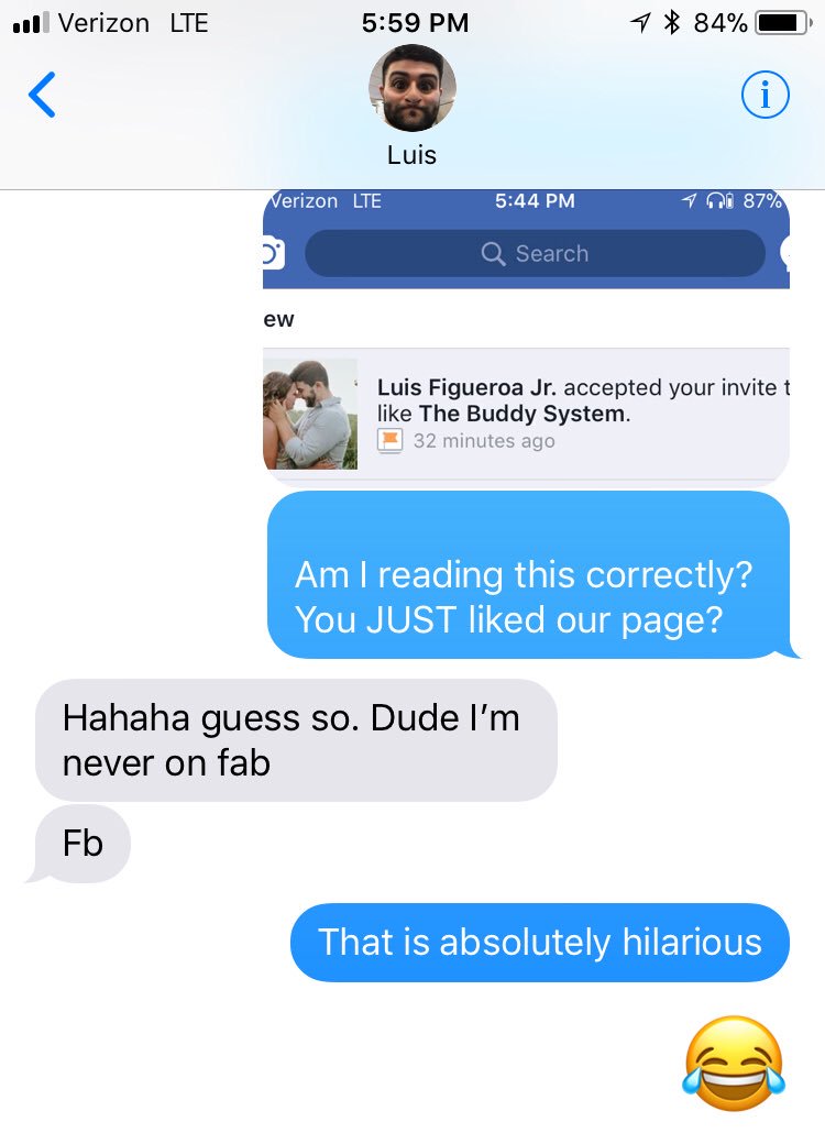 BuddySystemPod's tweet image. I feel like this describes our relationship better than anything else...