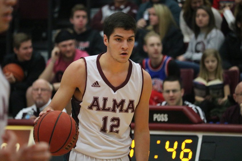 MBB: Ryan Stevens dishes out 14 assists - the most by an Alma player since the 1988-89 season - and scores a season-high 21 points as <a href="/AlmaScotsMBB/">Alma College Men's Basketball</a> holds court against Albion: almascots.com/x/h8yi5 #d3h