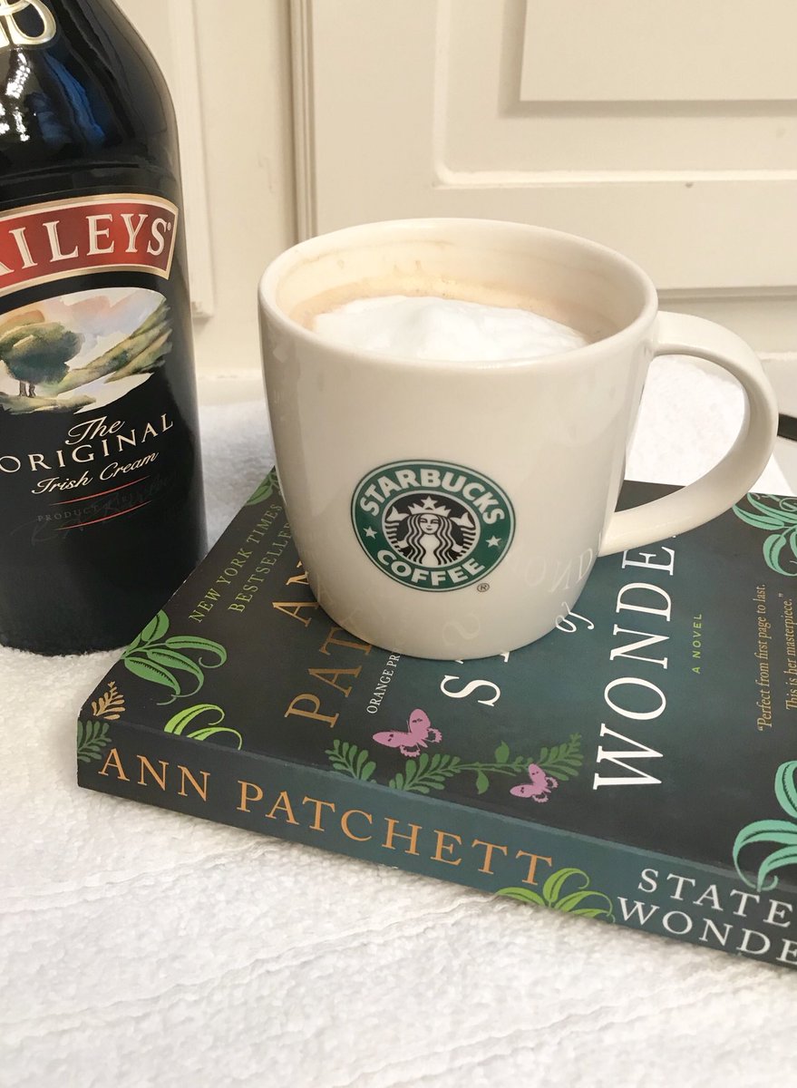 MeredithJRund's tweet photo. Making the most of a chilly Saturday afternoon. #BathSupplies #Baileys #Books #amreading #AnnPatchett #HappyCaturday #RussianBlue #fernando https://t.co/R837X9qpnf