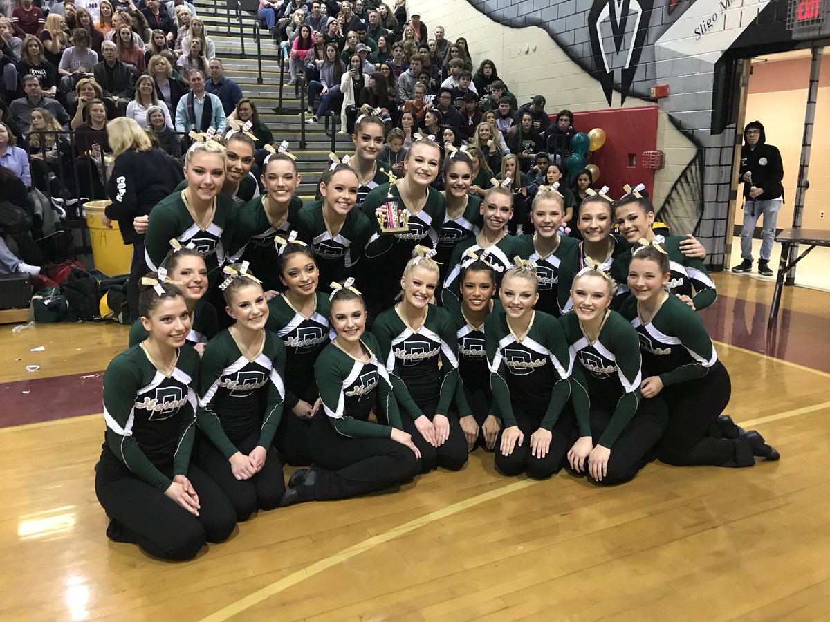 MCPSAthletics's tweet photo. Congratulations to DI Pom winners 3rd place Damascus @DHS_Hornets, 2nd place Sherwood @WarriorResults, and 1st place Poolesville @PHSathletics! #RAISE https://t.co/2kxZVLfklA