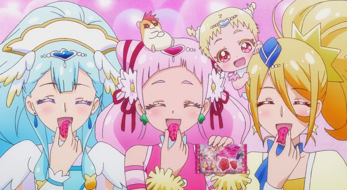 アケミ キュアアラフォー 老化した姿 בטוויטר プリキュアグミのcmで我々は幼児化する Precure