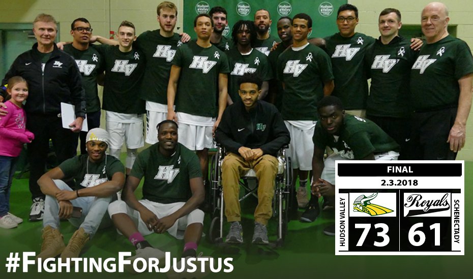 HVCCVIKINGS's tweet photo. FINAL | Men's basketball keeps winning! Vikings defeated Schenectady 73-61 today in McDonough Sports Complex! #GoVikings #FightingForJustus https://t.co/u9kstNLA5g