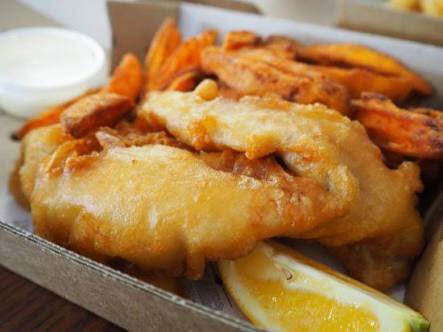 Sunday fish n chips ready to go 😁