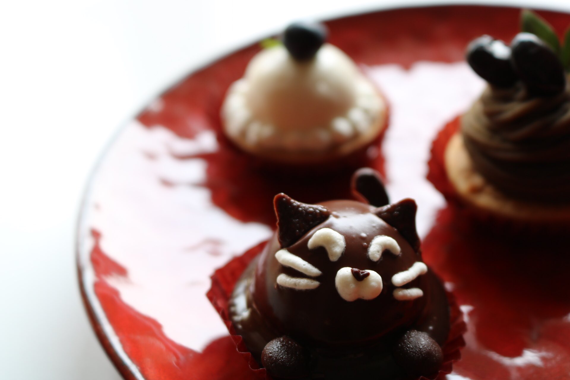 Twitter 上的 東灘さんぽ D Oo岡本にあるカフェ Caffetteria Gatto Nero で タルトケーキをテイクアウト 店名でもあるガットネロ という名前のかわいい猫のチョコケーキ ほうじ茶 あずき マスカルポーネチーズ 住所 神戸市東灘区岡本