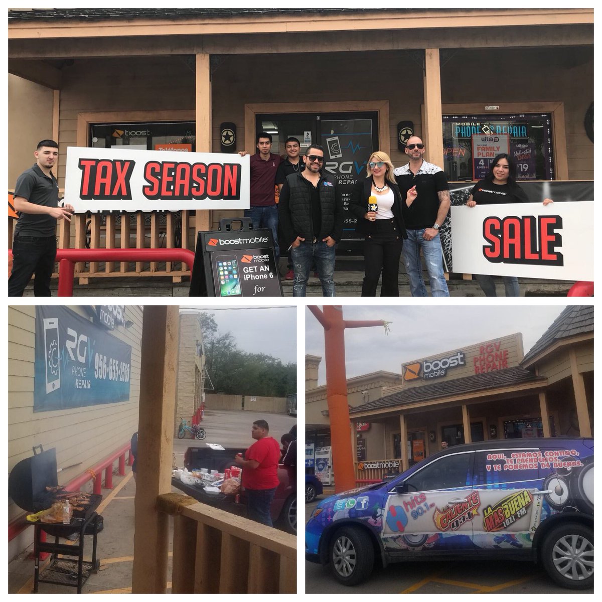 Jennifer Longoria (@jenniferlboost) on Twitter photo Tax Season Kickoff BBQ with RGV Wireless! <a href="/ChrisVasquez110/">CHRISTOPHER VASQUEZ</a> <a href="/JustinCapers/">Justin Capers</a> @SprintCentralTX Tax Season Kickoff BBQ with RGV Wireless! <a href="/ChrisVasquez110/">CHRISTOPHER VASQUEZ</a> <a href="/JustinCapers/">Justin Capers</a> @SprintCentralTX