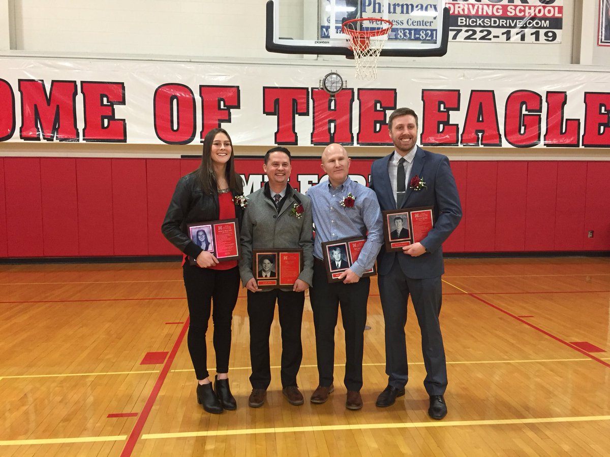 Congrats to the Milford HS Hall of Fame Class of 2017!