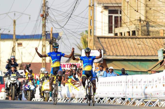 julienleonard's tweet photo. The boys smashed it, nothing will stop those boys, there’s nothing better than a plan well executed, well done @sterlingmagnell for making a top plan and the boys performed like champions! @Ferwacy @ARERUYA96 @samuelmugisha97 @Bayaim68 @JUwacu @MINISPOC @AD_Niyonshuti87 #TDE2018 https://t.co/q6s7lCd39C