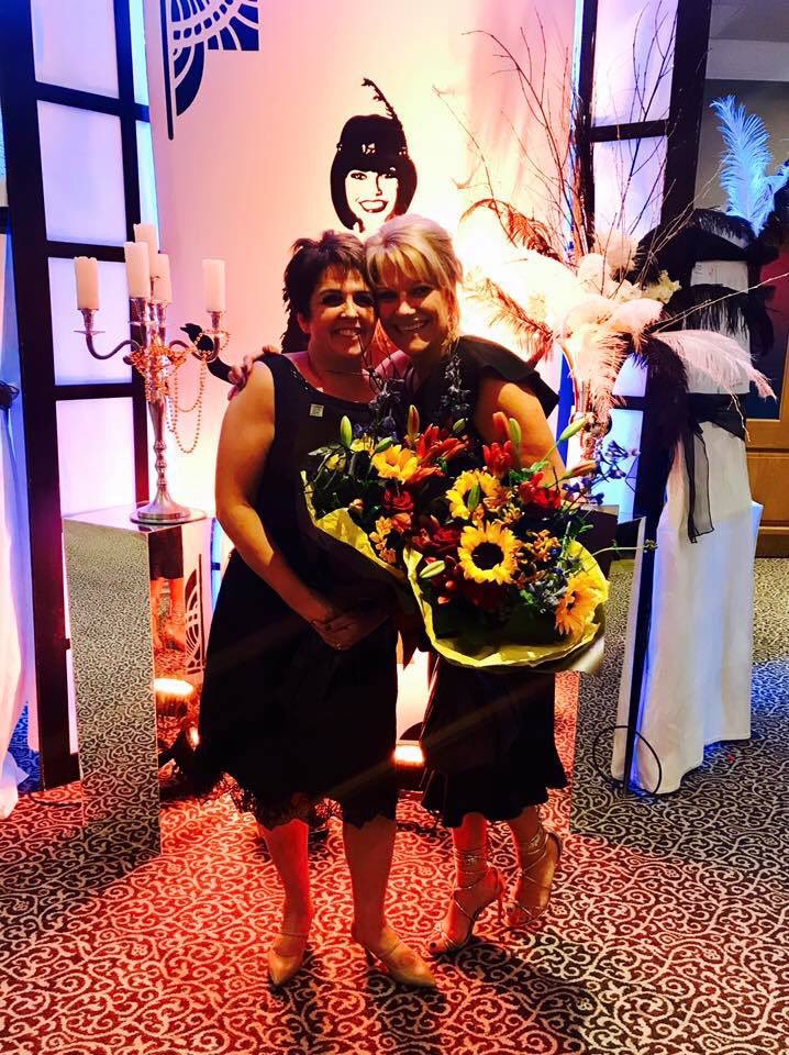 NicolaMcAlley's tweet photo. Well done to North’s Most Stylish ‘Best Friends’ winners Mandy &amp; Rosie - pals for 44 yrs. Over £48, 000 and counting raised for @Highlandhospice tonight. Delighted to be hosting again for its 4th year, congrats to all the Besties - great cause &amp; a hoot to boot! ❤️🌻 https://t.co/qjx41LfPi5