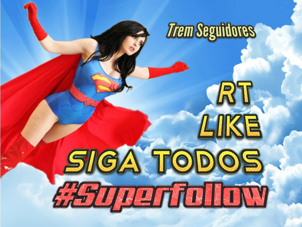 SuperFollow_ers's tweet photo. 🌟INDICAÇAO 🌟
🌟Sigue que te siguen 🌟
@VisaAmericanaEU
@GabySanchesss
@brasileiro1914
@imNROJ1
@ISAACHINGO
@zeno_melo
Indica a los demás, súmate al Follow Train en mi perfil
#SuperFollow
#SabadoDeGanarSeguidores
#SabadoDetremuraSDV
#DomingoDetremuraSDV
#DomingoDeGanarSeguidores https://t.co/5gk3FJ8E2q