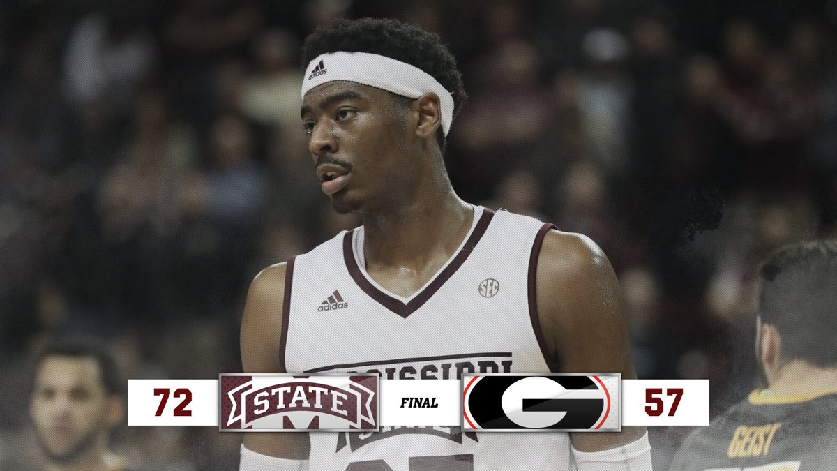 HailStateMBK's tweet photo. FINAL | BULLDOGS WIN, BULLDOGS WIN! 72-57! #HailState https://t.co/jfMoZgiU70