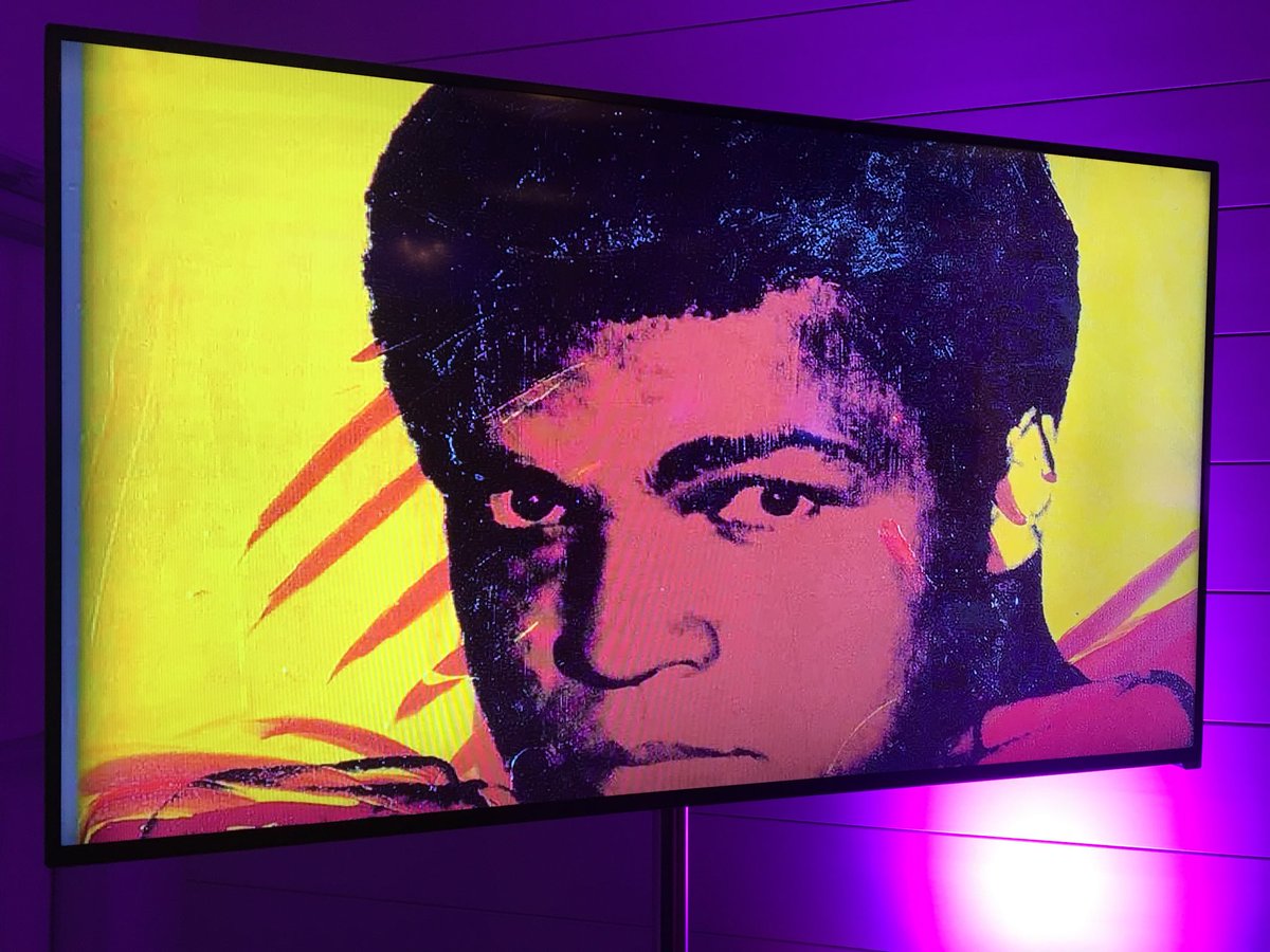 playerstrust's tweet photo. Weโre ready for you, Minneapolis! Weโve got a Warhol-themed #LockerRoomLounge tonight for current and former @NFL players. See you soon! https://t.co/si6me1xP6T