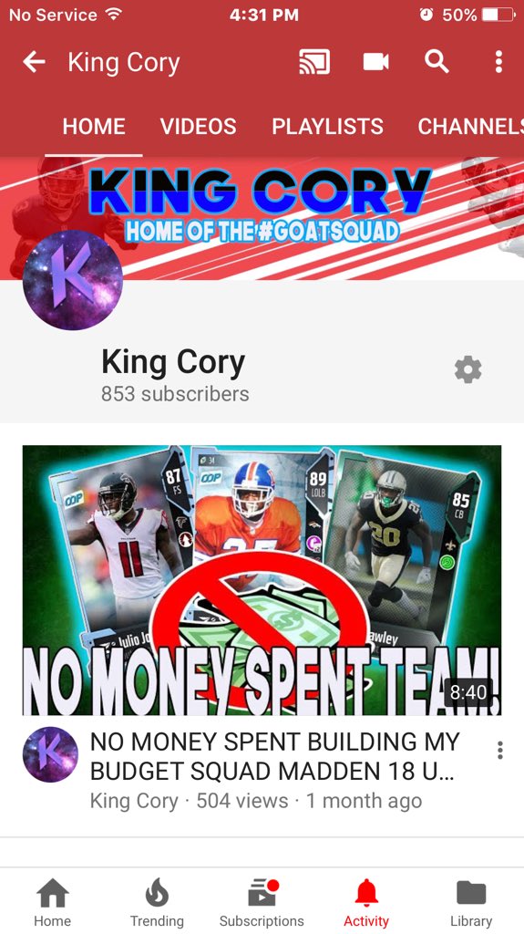 King_Cory80's tweet photo. Had to redo this squad I messed up. Me and @MrClutchGamingg are doing a giveaway any super bowl player he's doing PS4 and I'm doing Xbox. Just like @dkidnice1 did for me helping the community. 🔴drop us both a sub, RT & follow to enter l🔴 ends 2-10-18. #every1eats https://t.co/EF0tvX5v8L