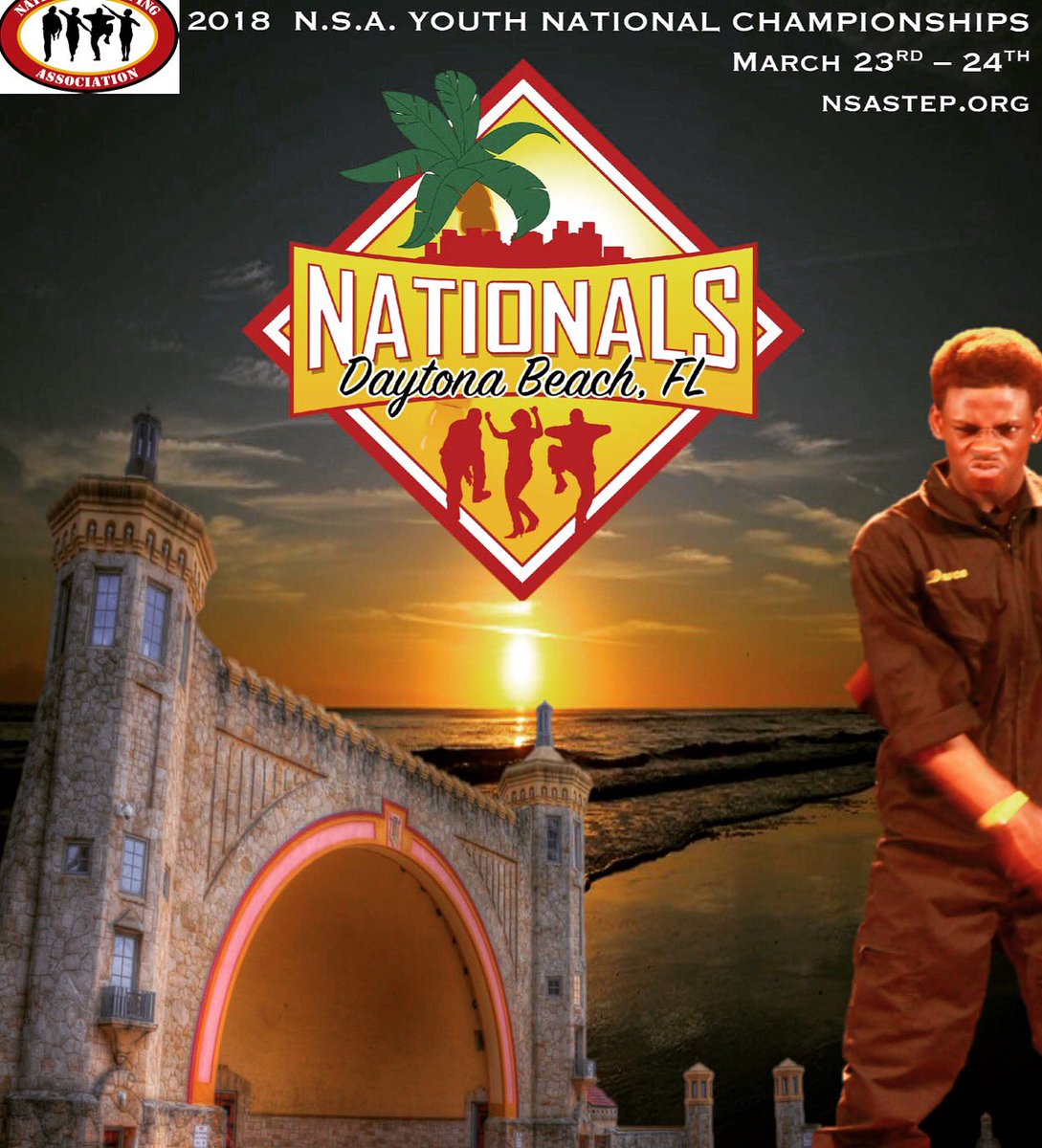 Youth and Collegiate Steppers. "Where you at?" Let's go! #nsastepchampionships #daytonabeach #bethunecookman