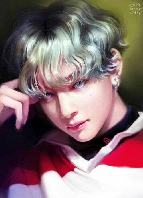 Kim Taehyung  V on Instagram Them as anime characters Do you watch anime 