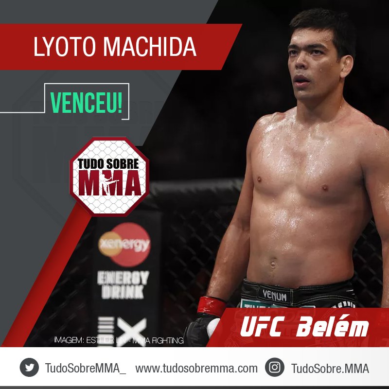 RESULTADO POLÊMICO! #UFCBelemNoCombate 

Lyoto Machida venceu Eryk Anders por decisão dividida (48-47, 47-48, 49-46) 

Acompanhe todos os resultados do UFC Fight Night 125: bit.ly/2s6fBW4