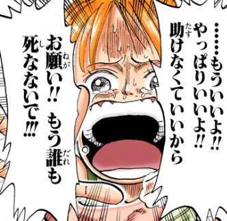 まな 幼少期の経験から 目の前で大切な仲間が傷つく姿を見たくないナミにとってはジンベエの言葉に全て納得出来るという訳にもいかないんでしょうね Wci編が完結する時 サニー号に帰ってきたサンジとナミが仲直りするようなシーンが描かれると良いな