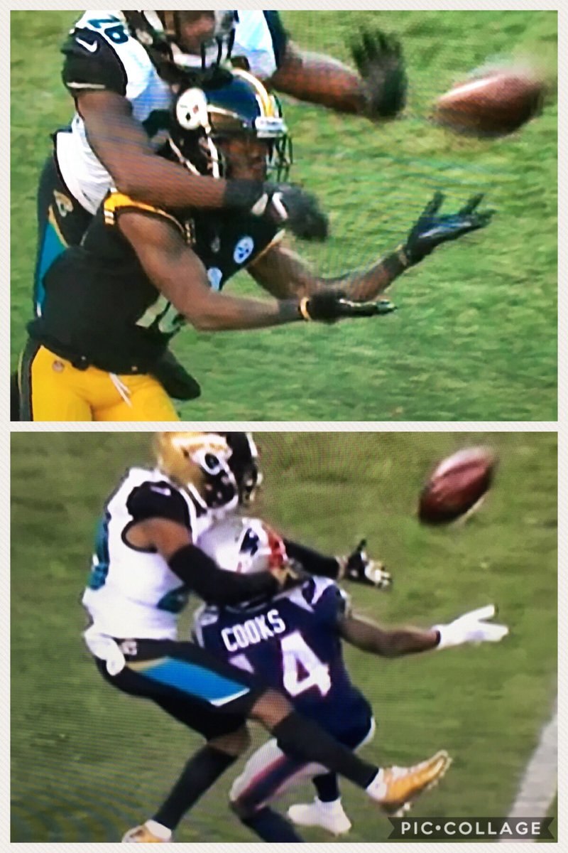 jeschmidt9's tweet photo. Good luck Philadelphia Eagles (especially the defense). This was NOT called pass interference playing the Steelers but was when playing the Patriots. #Eagles #Patriots #NFLPlayoffs #SteelersNation #PhiladelphiaEagles #SuperBowlLII #SuperBowl2018 #Steelers #EaglesNation #underdog https://t.co/r0tKsdg9W1