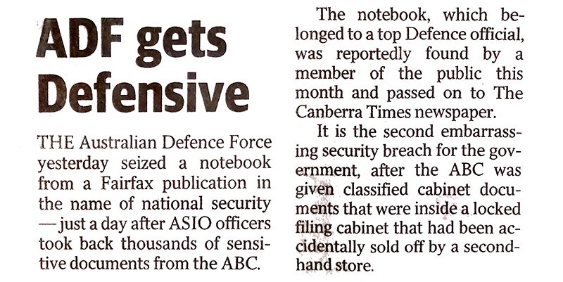 ADF gets defensive <a href="/pmc_gov_au/">Department of the Prime Minister and Cabinet</a> <a href="/naagovau/">National Archives of Australia</a> <a href="/DeptDefence/">An EXTREMELY epic alt account</a> <a href="/MarisePayne/">Marise Payne</a>