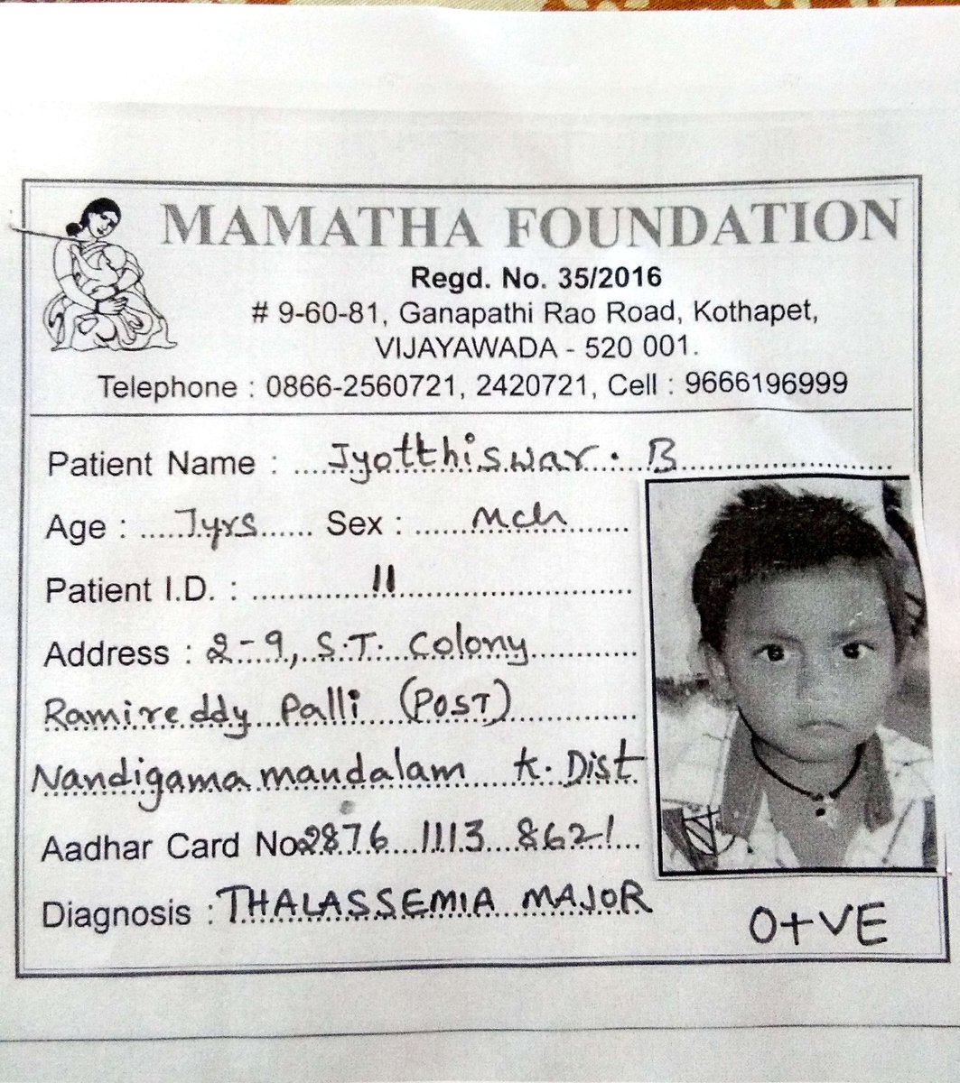 dr_mlc's tweet photo. Hi all. Please do help for this needy child who is diagnosed with THLASSEMIA MAJOR. This is life threatening blood disorder. If any one wants to help them please do contact me.Thank you https://t.co/oKmqutNf8D