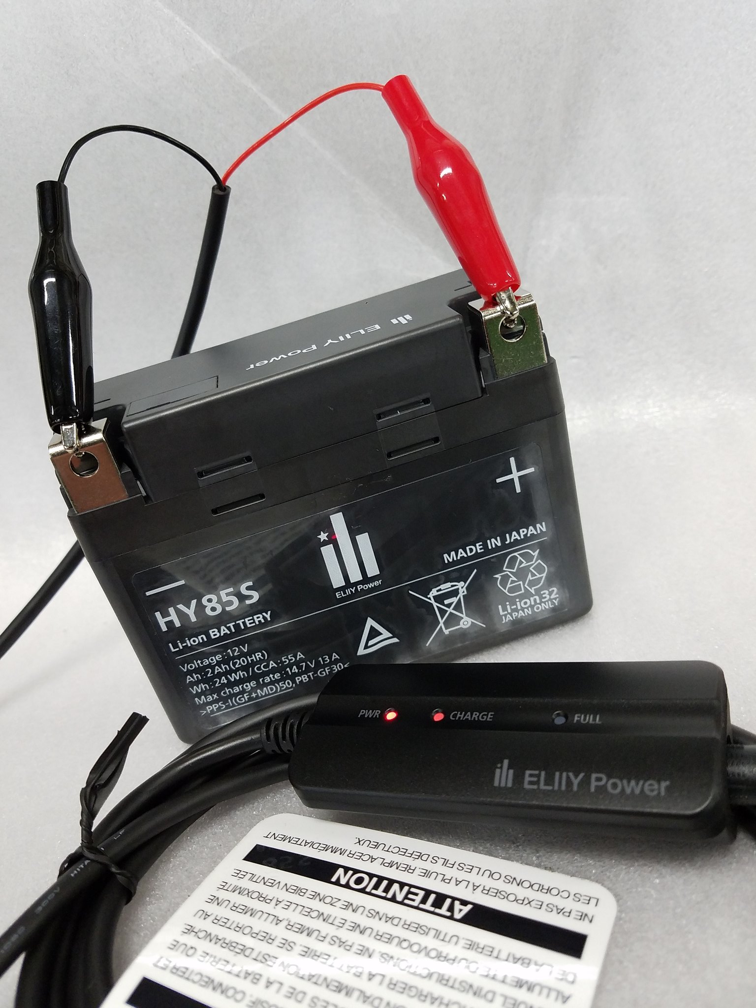 ELIIY POWER リチウムイオンバッテリ充電器 C1401B Webike | ELIIY Power エリーパワー リチウムイオンバッテリー用