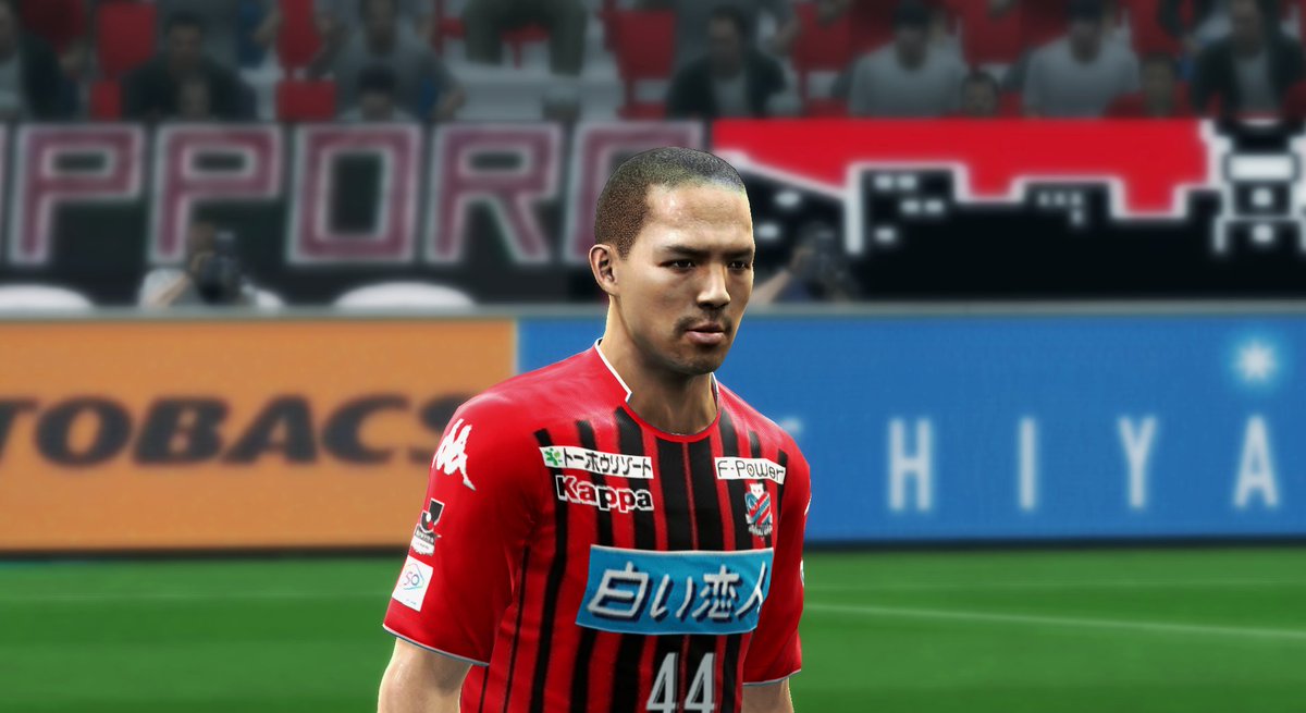 ヨシスケ Sur Twitter 伸二の顔テクスチャを作り直し 貫禄出たかな 小野伸二 コンサドーレ Pes ウイイレ