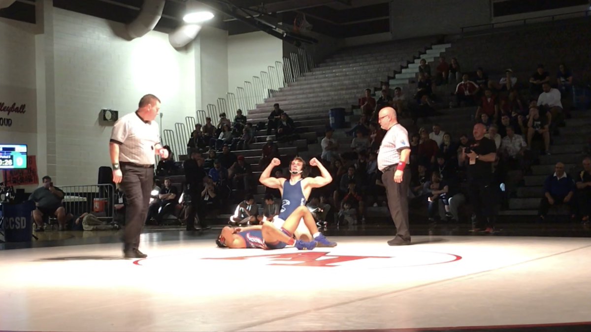 TheWyattEnglish's tweet photo. Picked up my 3rd Regional Title tonight🏆 Foothill placed 2nd as a team in the Sunrise Region with 7 State Qualifiers🤼‍♂️ my record going into state is 44-0... One last stop❗️ https://t.co/ozAJHEsIqu