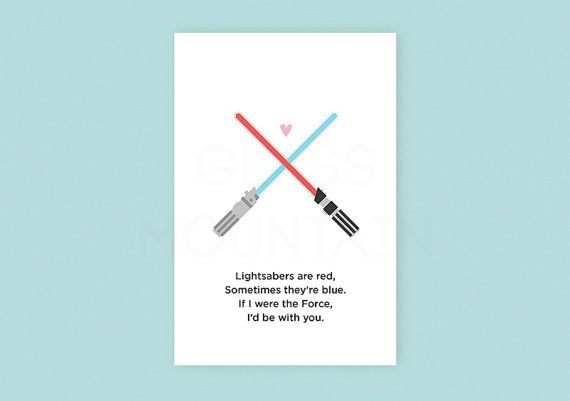 May the force be with you this Valentine's Day. We love these #StarWars themed valentines... so awesome! #NotATrap buff.ly/2nGCSZh