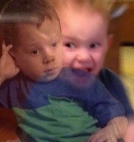 MiniMissMya's tweet photo. An accurate visual of me trying to keep it together while looking at my schedule this month. I have a grand total of two days off. 🤗 https://t.co/PLDSglMXuP