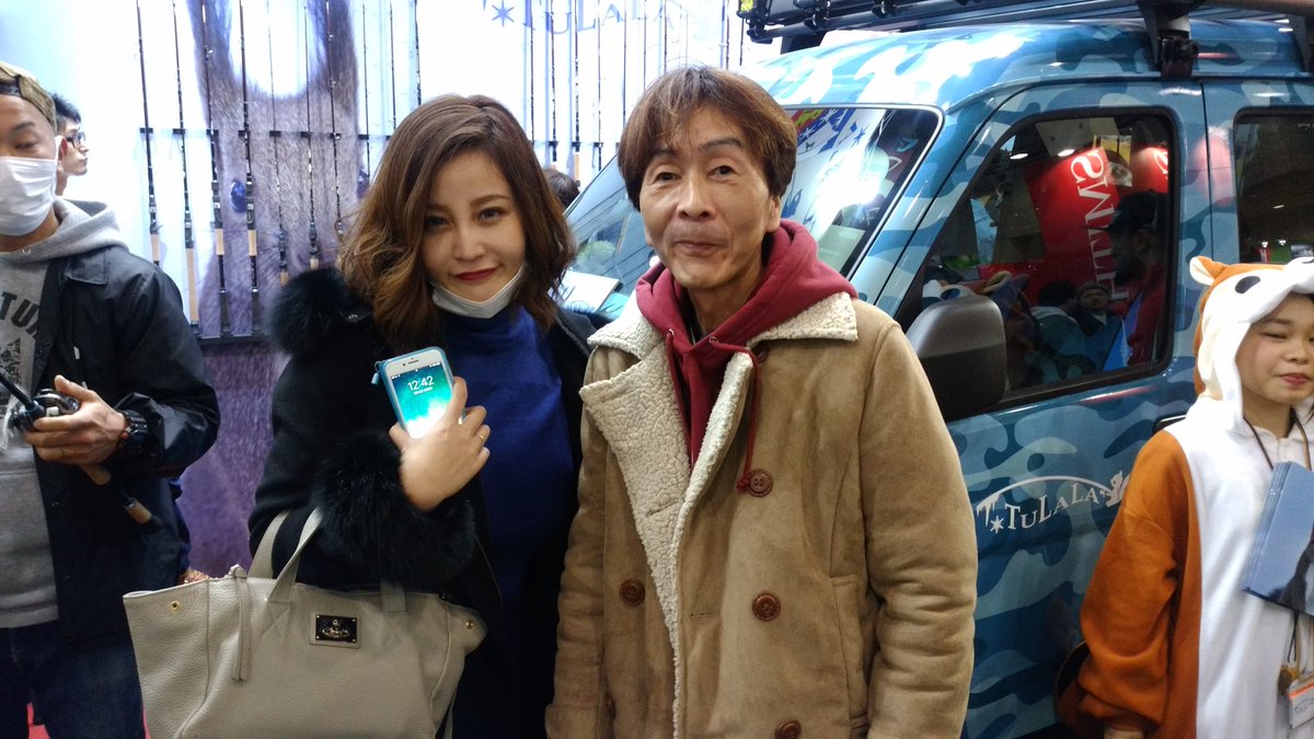 masaya19690829's tweet image. やっと会えた～😊
#宇野澤瞳
#釣りガール
#NOBODER