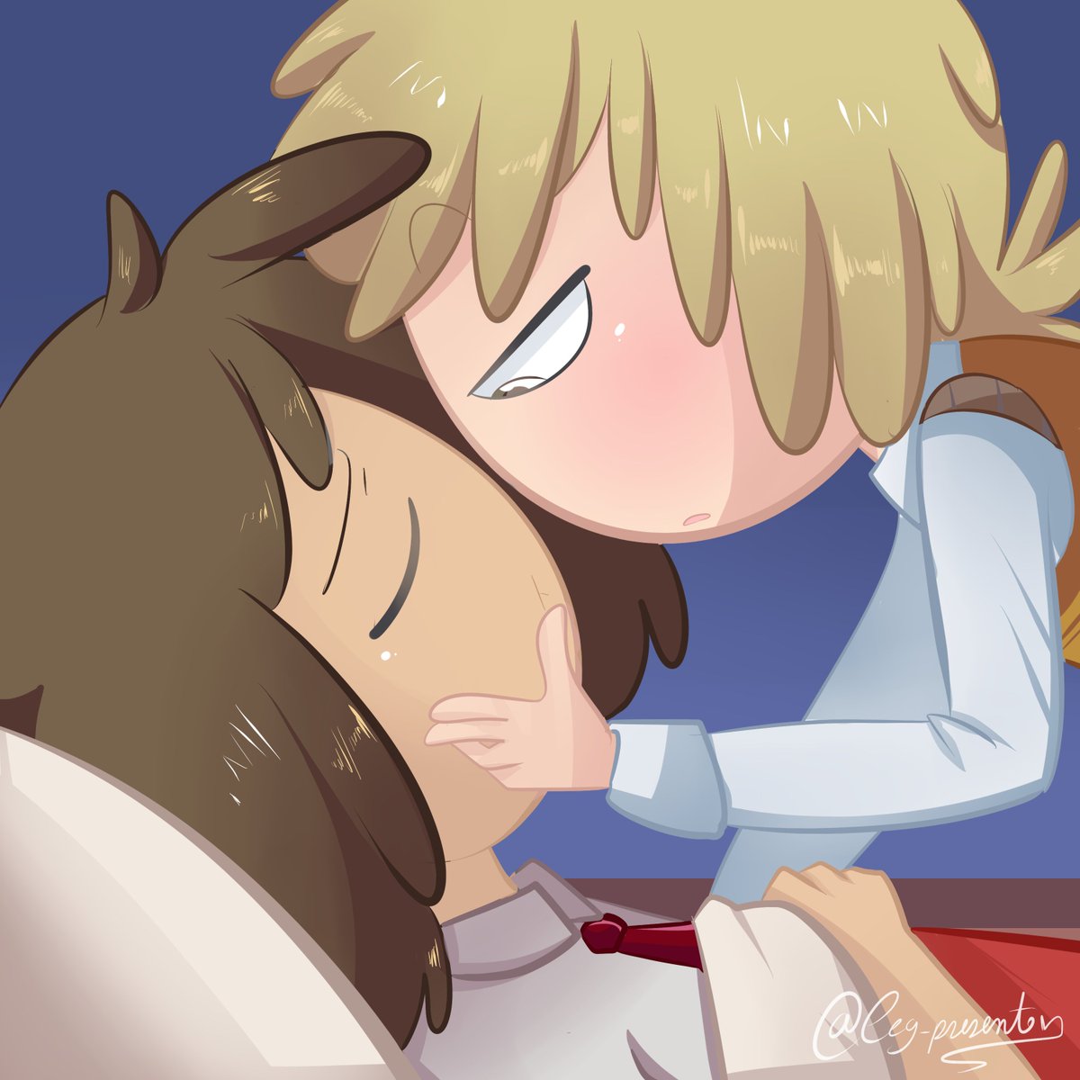 ccg_presente's tweet photo. Hola,soy yo!
Ccg,su buen amigo y vecino que dibuja Golddy cada que un meteorito se acerca a la tierra (;
#FNAFHS #Golddy  #Presihpiensaque
(Imaginemos que dejaron a Golden en la sala cuidando a Freddy  \з=( ͡° ͜ʖ ͡°)=ε/)¿ https://t.co/dnzlGX2DbQ
