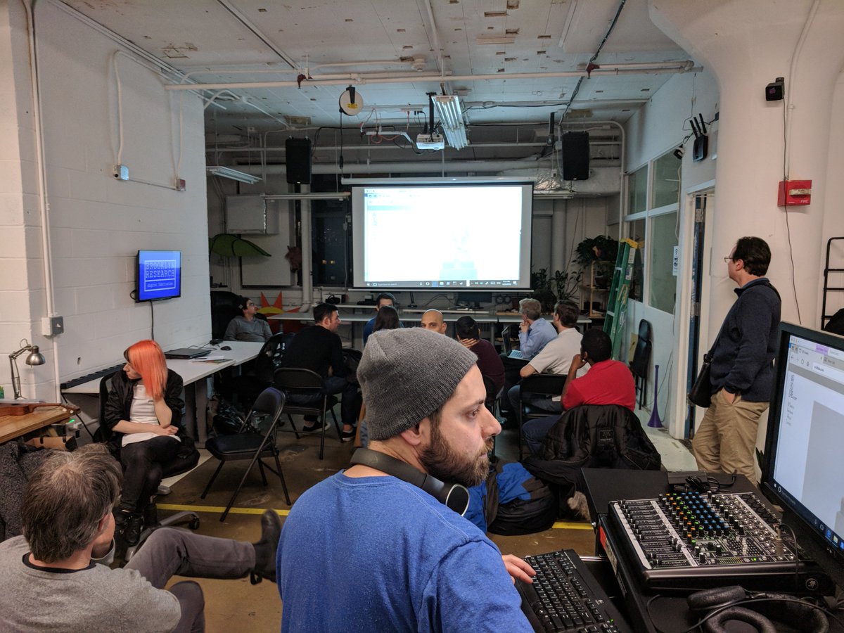 .@amandambott <a href="/EpicGames/">Epic Games Store</a> Had fun at our <a href="/UnrealEngine/">Unreal Engine</a> January 2018 <a href="/Meetup/">Meetup</a> last week!  Thanks again to <a href="/bkresearch/">Brooklyn Research</a> for having us. #NYCtech #indiedev #gamedev #ue4 #ar #vr #unrealengine #NYCStrong #architecture #gameart