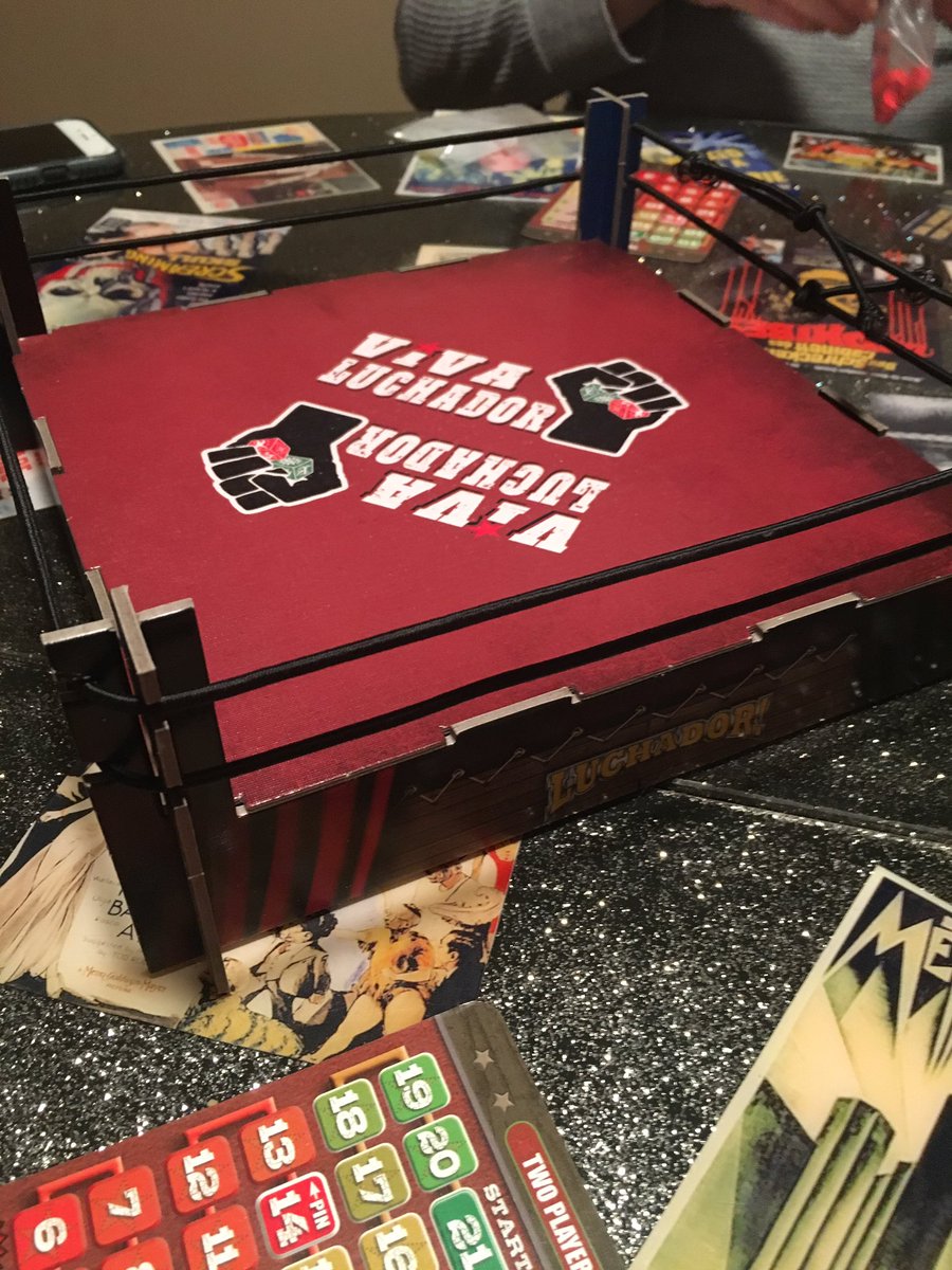 Tonight's activities: A wrestling dice game in which a stable formed that included Jake Roberts, Piper, and Sensational Sherri and a Nu-metal playlist which included Sevendust, Dope, and Static-X.  Pretty solid.