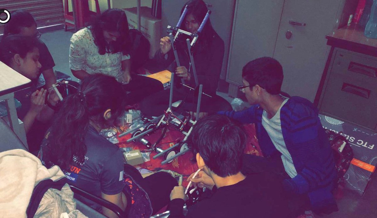 lunatechsftc's tweet image. Just another regular meeting for the LunaTechs with the robot...
#FTC #RelicRecovery #firstrelicrecovery #first #followchallenge #robots #omgrobots #firsttechchallenge #lunatechs