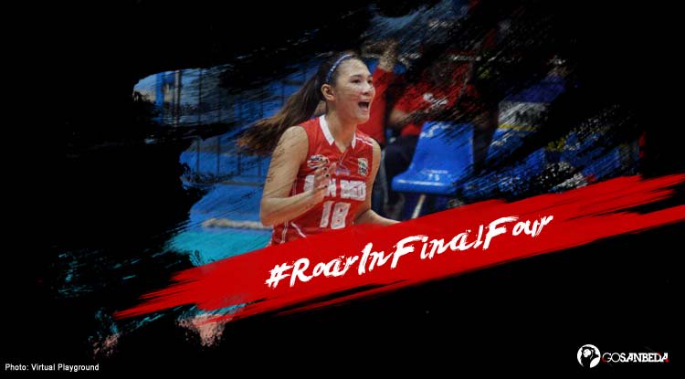 sanbedasports's tweet photo. Let's #RoarInFinalFour! π #NCAASeason93 #GoSanBeda https://t.co/UIliW3Jxhz